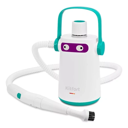 Пароочиститель Kitfort KT-9109-3 (бело-бирюзовый)