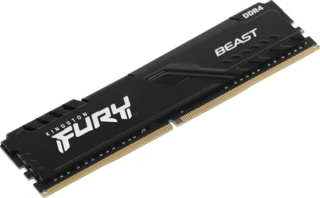 Оперативная память Kingston 16GB FURY Beast DDR4 KF432C16BB/16 (3200МГц, XMP)