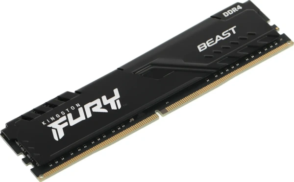 Оперативная память Kingston 16GB FURY Beast DDR4 KF432C16BB/16 (3200МГц, XMP)