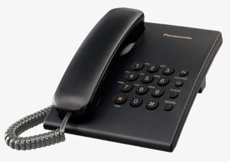 Проводной телефон Panasonic КХ-ТS2350RUB (черный)