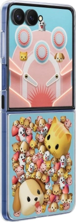 Чехол Samsung Flipsuit Case Z Flip7 EF-ZF766CTEGRU (прозрачный)