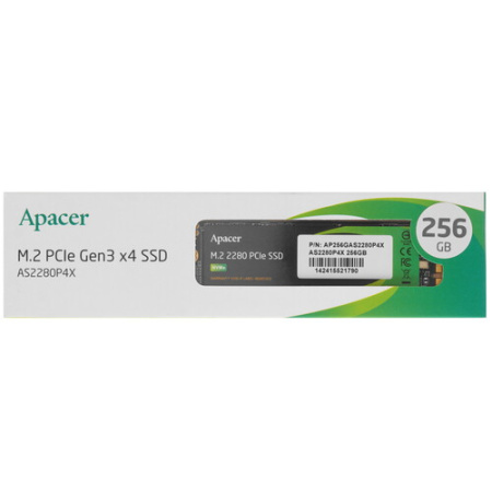 Внутренний SSD-накопитель Apacer AS2280P4X 256GB AP256GAS2280P4X