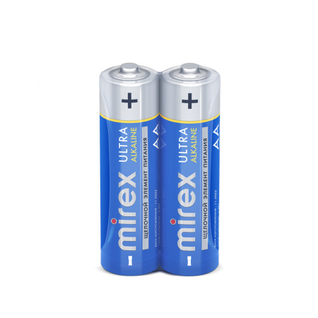 Батарейки Mirex AA LR6 Ultra Alkaline 23702-LR6-S2 (2 шт)