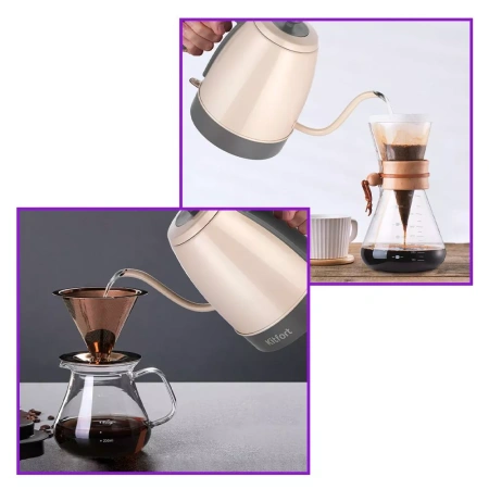 Чайник для варки кофе Kitfort KT-6614