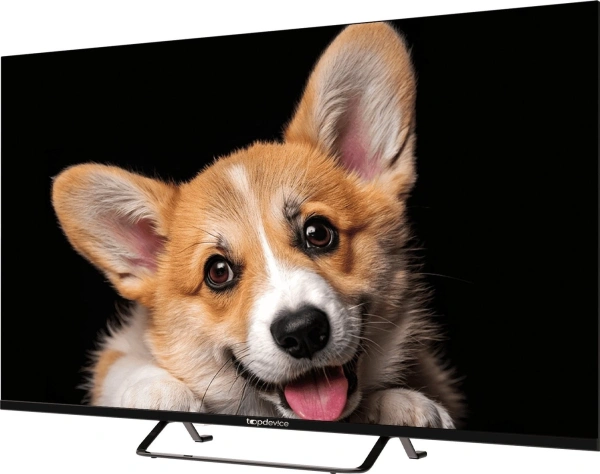 Телевизор Topdevice 43" SMART TV YаOS 03 (черный)