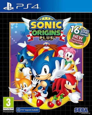 Sonic Origins Plus для PS4 (русские субтитры)