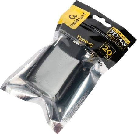 Сетевое зарядное Cablexpert MP3A-PC-60 (черный)