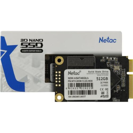 Внутренний SSD-накопитель Netac N5M 512GB NT01N5M-512G-M3X