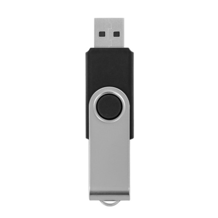 Флешка 128GB Mirex Color Blade Swivel Rubber USB 2.0 13600-FMURS128 (черный)
