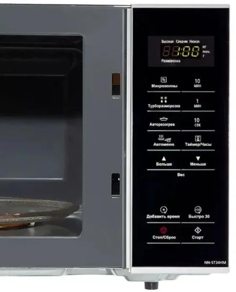Микроволновая печь Panasonic NN-ST34HMZPE (вечрный / серебиристый)