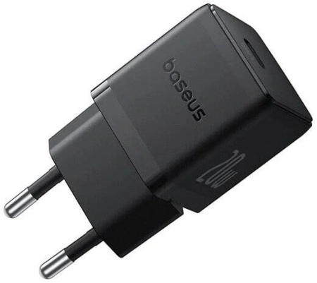 Сетевое зарядное Baseus Palm Fast Charger 1C 20W EU P10111602113-01 (черный)