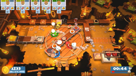 Overcooked + Overcooked 2 для PS4 (английская версия)