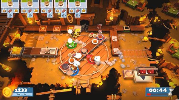 Overcooked + Overcooked 2 для PS4 (английская версия)