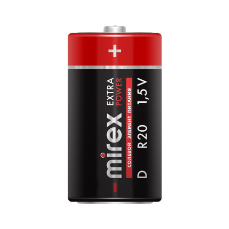 Батарейки Mirex D R20 Extra Power 23702-ER20-E2 (2 шт)