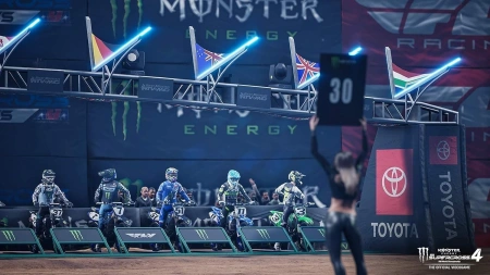 Monster Energy Supercross: The Official Videogame 4 для PS4 (английская версия)