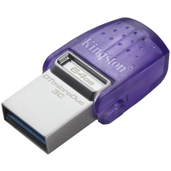 Флэш-накопитель 64Gb Data Traveler microDuo 3C, USB3.2