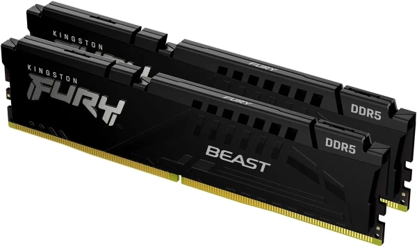 Оперативная память Kingston 2x16ГБ FURY Beast DDR5 KF564C32BBEK2-32 (6400МГц, EXPO)