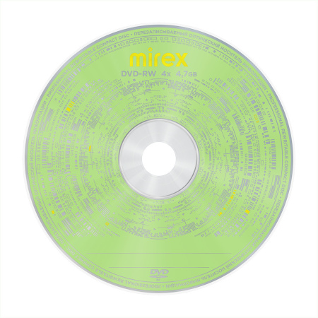 Набор дисков DVD-RW Mirex 4.7Gb 4x (50 шт)