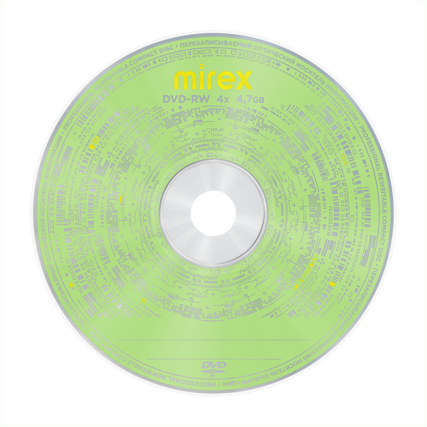 Набор дисков DVD-RW Mirex 4.7Gb 4x (50 шт)
