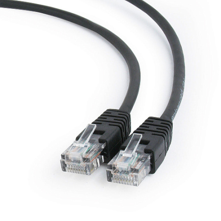 Кабель RJ45 Cablexpert PP12-3M/BK (3м, черный)