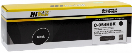 Картридж Hi-Black HB-№054H BK