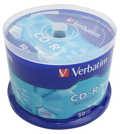 Набор дисков Verbatim CD-R 700Mb 52x (50 шт.)