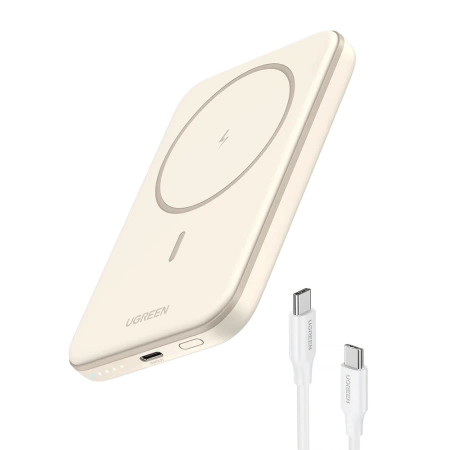 Внешний аккумулятор Ugreen PB560 5000mAh (бежевый)