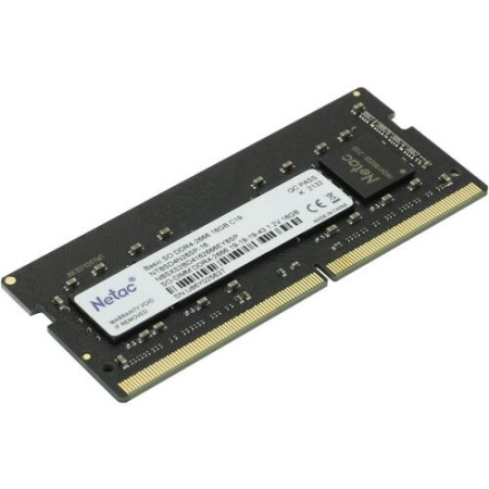 Оперативная память Netac Basic SO DDR4-2666 16GB C19 NTBSD4N26SP-16