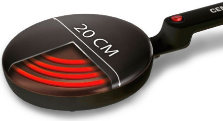 Блинница CENTEK CT-1455 (черный)