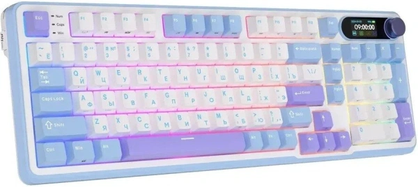 Клавиатура Royal Kludge RK-S98 RGB Taro Milk (RK Cream)