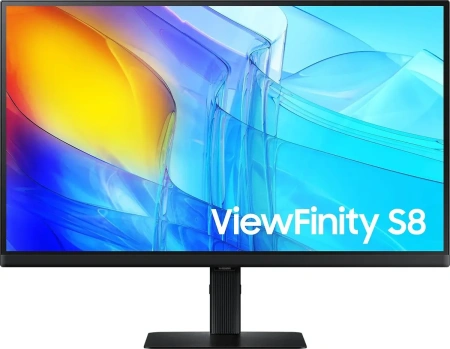 Монитор Samsung ViewFinity S8 S80D UHD LS27D800EAIXCI (27", 3840x2160, IPS, 60 Гц, HDMI+DP, портретный режим)