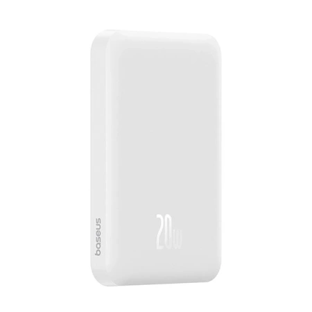 Внешний аккумулятор Baseus Magnetic Wireless PPCX020002 6000mAh (белый)