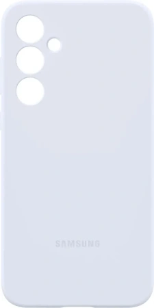 Чехол-накладка Samsung Silicone Case A35 5G (светло-голубой)