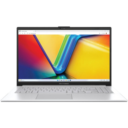 Ноутбук ASUS Vivobook Go 15/ E1504FA-BQ1108/ R5-7520U/ 15.6 FHD 16:9 AG/ AMD Radeon /16GB /512GB /DOS /noODD /Cool silver
