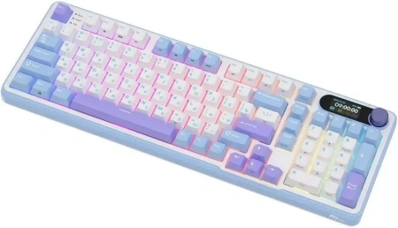 Клавиатура Royal Kludge RK-S98 RGB Taro Milk (RK Cream)