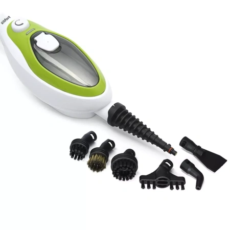 Паровая швабра Kitfort KT-1004-2 (зеленый)