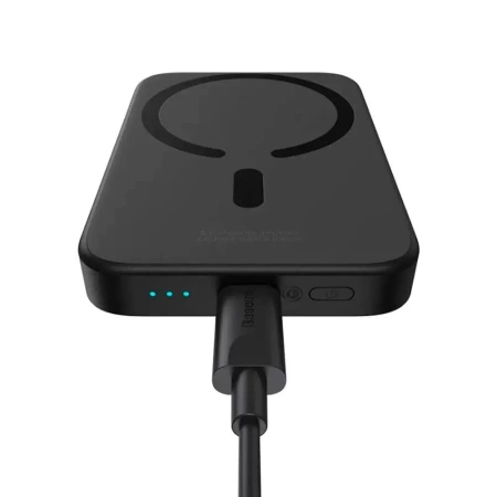 Внешний аккумулятор Baseus Magnetic Mini Wireless Fast charge 6000мАч 20Вт PPCXM06 (черный)