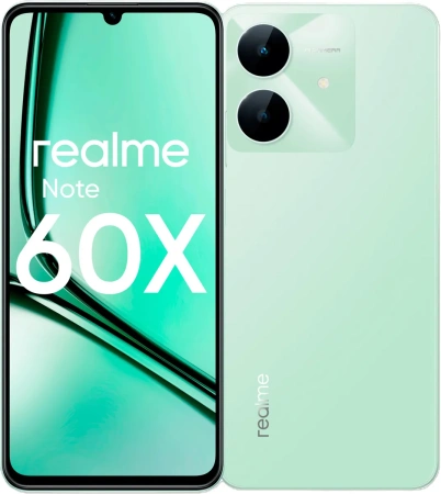 Телефон Realme Note 60x 3GB/64GB RMX3938 (зеленый)