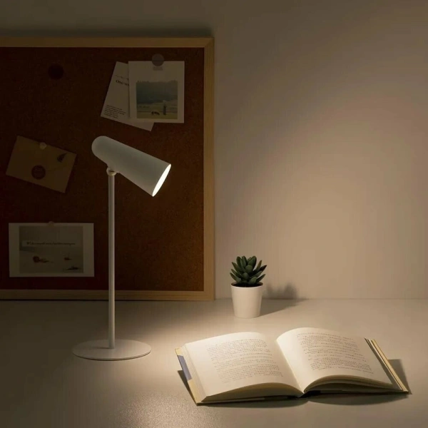 Настольная лампа Xiaomi Flexible Rechargeable Lamp MJTD05YL (белый)