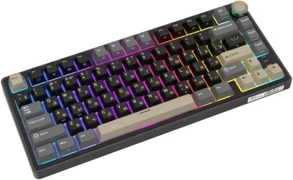 Клавиатура Royal Kludge R75 RGB Phantom (RK Silver)