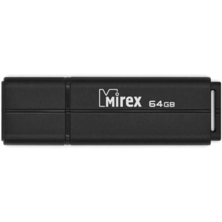 Флешка Mirex Color Blade Line 64GB USB 2.0 13600-FMULBK64 (черный)