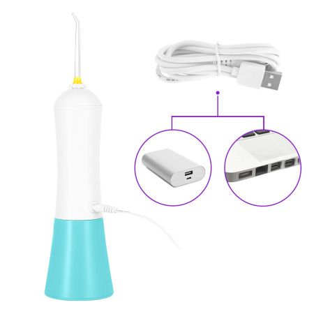 Ирригатор для полости рта Kitfort KT-2958-3 (бело-бирюзовый)