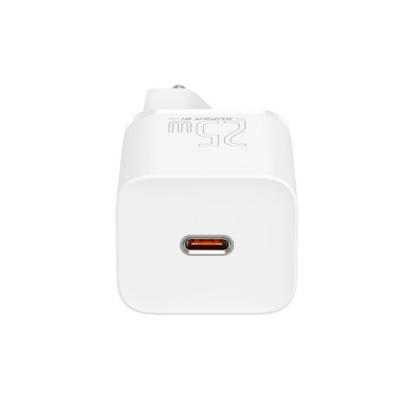 Сетевое зарядное устройство Baseus Super Si TZCCSUP-L02 (Type-C, 25W, белый, с кабелем)