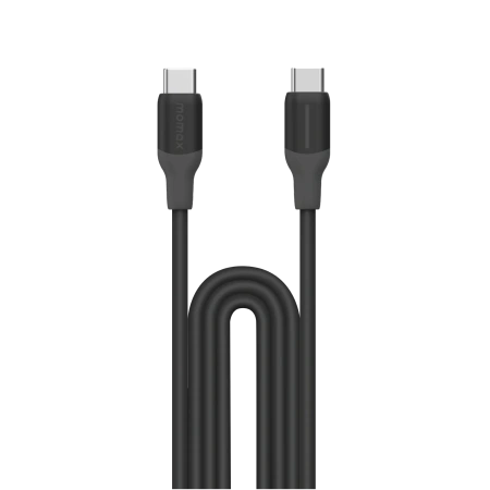 Кабель Momax 1-Link Flow CC X DC23D (Type-C, 1.2м, черный)