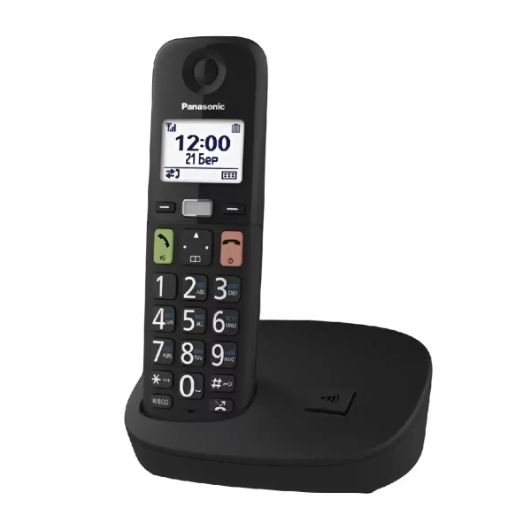 Радиотелефон Panasonic KX-TGU110RUB (черный)