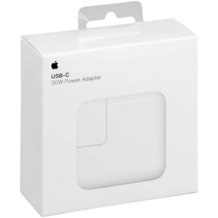 Сетевое зарядное устройство Apple A2164 MY1W2ZM/A (Type-C, 30W, белый)