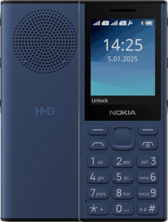 Кнопочный телефон Nokia 130 Music Dual SIM TA-1704 (синий)