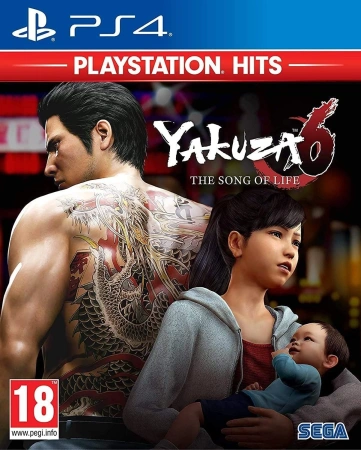 Yakuza 6: The Song of Life (Playstation Hits) для PS4 (английская версия)