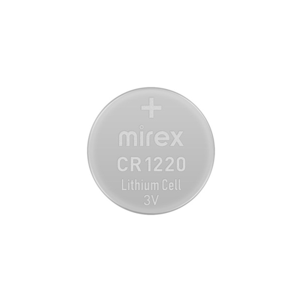 Батарейка Mirex CR1220 Lithium 23702-CR1220-E1 (1 шт)