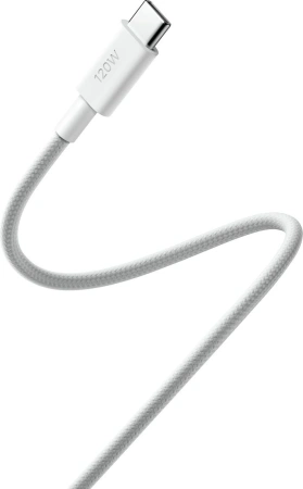 Кабель Xiaomi USB-C to USB-C (120W, 2m, белый)